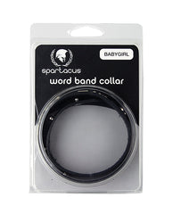 Spartacus Bondage Collar Premium Oil-Tanned Leather Adjustable Fit for Comfortable Restraint