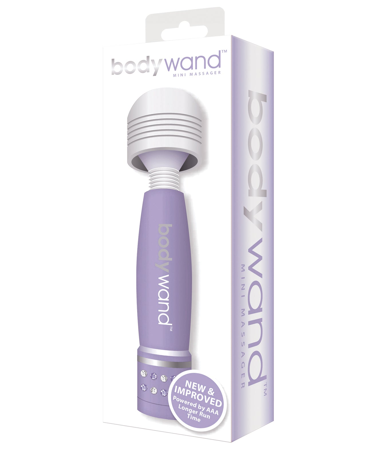 Bodywand Massage Products Mini Lavender Massager Soft-Touch Splashproof for Portable Relaxation