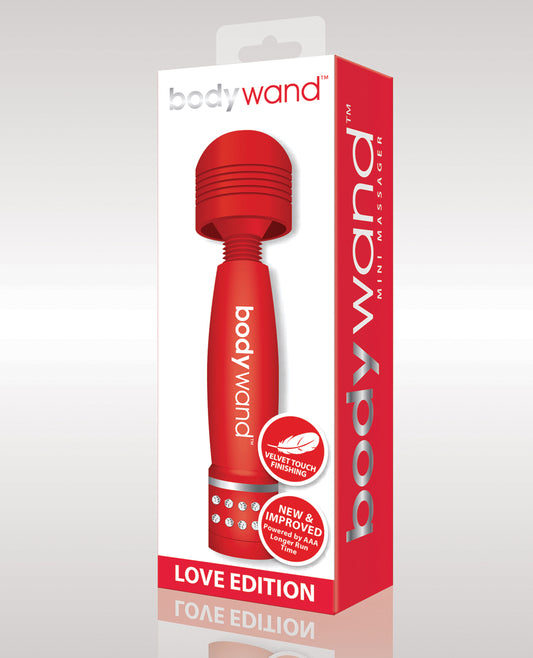 Bodywand Mini Wand Massager Soft-Touch Finish Subdued Sound for Discreet Stimulation