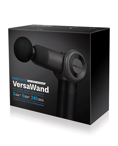 Bodywand Massage Wand with Six Attachments and Rotating Arm for Targeted Deep Tissue Muscle Relief