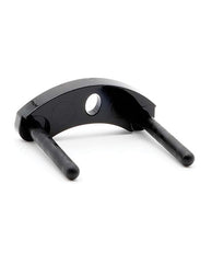 CB-X Cock Cage Base #1 Black Replacement Part Durable Design for Secure Chastity Device Use