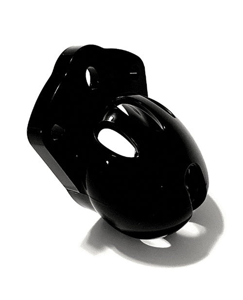 CB-X Cock Cage Ultra-Compact Black Polycarbonate Design for Advanced Chastity and Secure Restraint