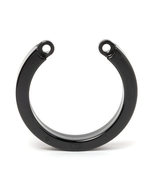CB-X Bondage U-Ring XL Black universal fit durable replacement for chastity device spare part