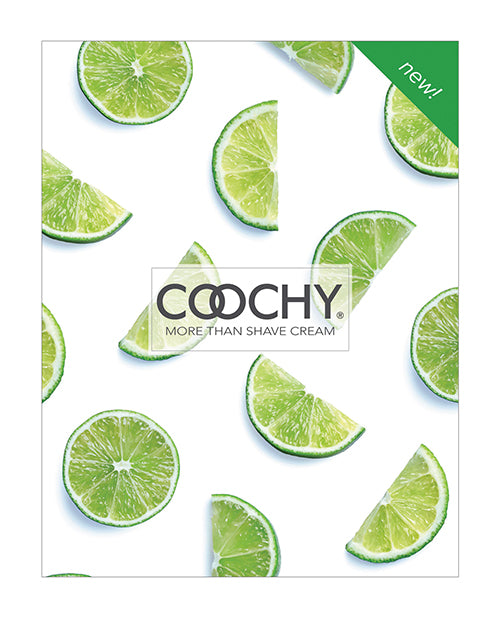 Coochy Shaving Cream Key Lime Pie Scent Moisturizing Formula for Smooth Sensitive Skin