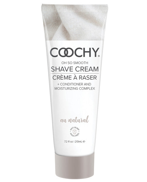 Coochy Shave Cream Fragrance Free with Jojoba Oil Moisturizing Formula for Sensitive Skin