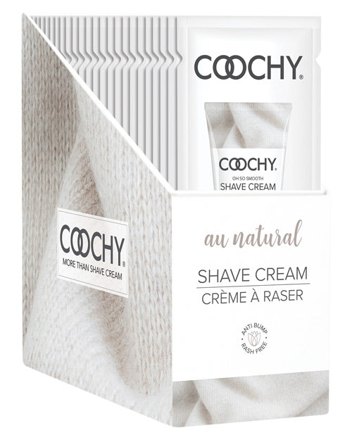 Coochy Shave Cream Fragrance-Free Formula Red Bump Prevention for Smooth Sensitive Skin