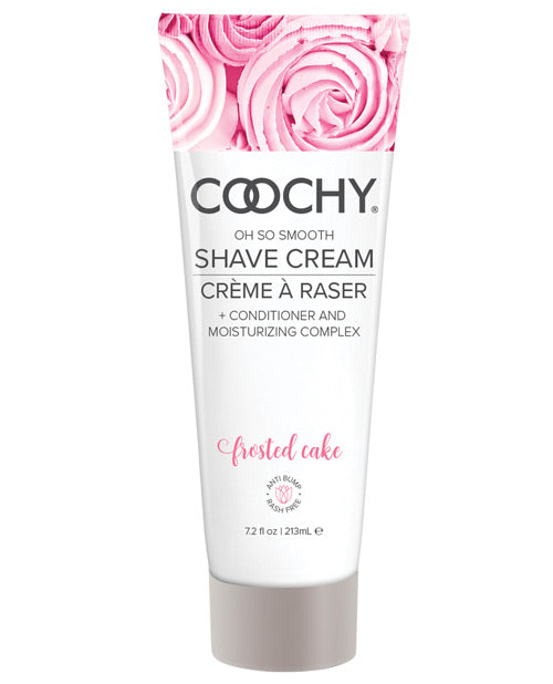 Coochy Body & Bath Product Shave Cream with Jojoba Seed Oil and Frosted Cake Scent for Smooth, Rash-Free Shaving