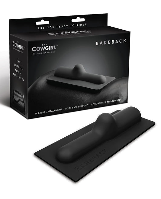 The Cowgirl Sex Machine Bareback Silicone Attachment with Non-Penetrative Design for External Stimulation