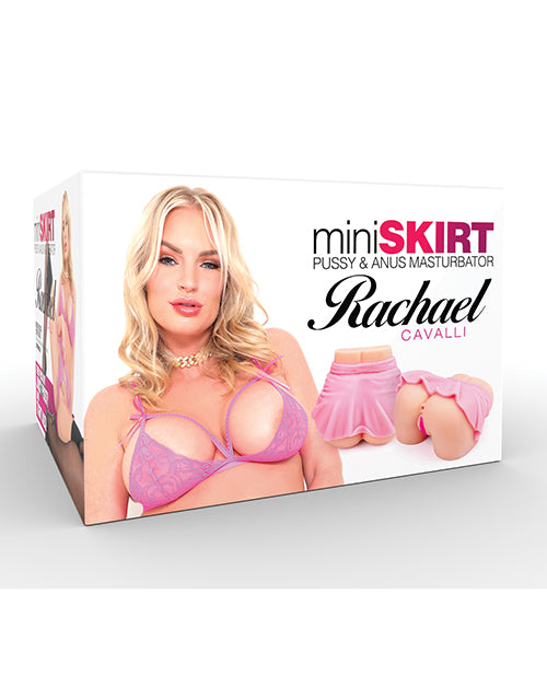 Pornstar Signature Series Doll Masturbator with Mini Skirt and Realistic Openings for Lifelike Male Pleasure
