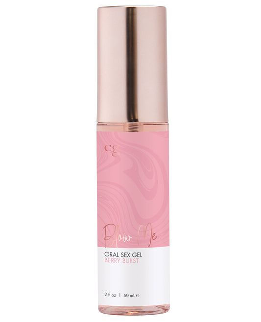 CGC Oral Sex Gel Berry Burst Flavor Sugar-Free Paraben-Free for Enhanced Oral Pleasure