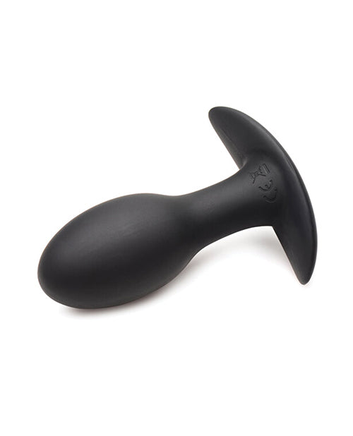 Rooster Rumbler Vibrating Silicone Anal Plug Medium with Multi-Speed Vibration