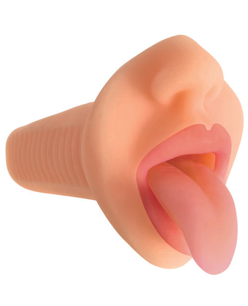Mistress BioSkin The Perfect Suck Courtney Mouth Stroker with Vibrating Bullet