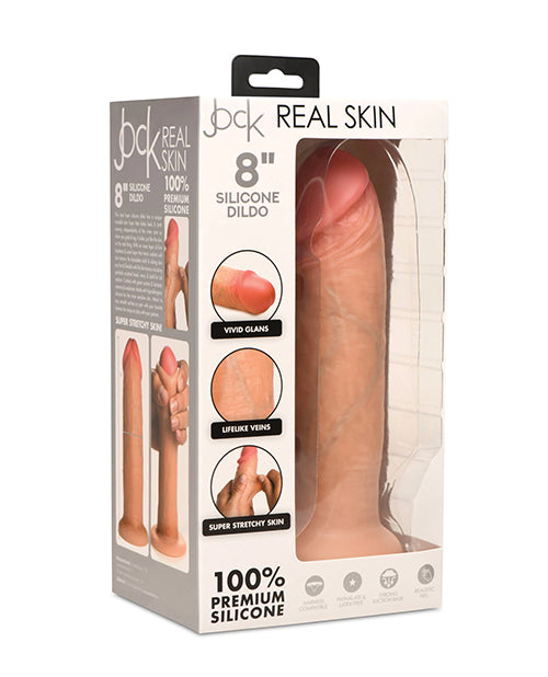 Jock Realistic Silicone Dildo Dual Density Suction Cup Hand-Painted Details for Lifelike Stimulation