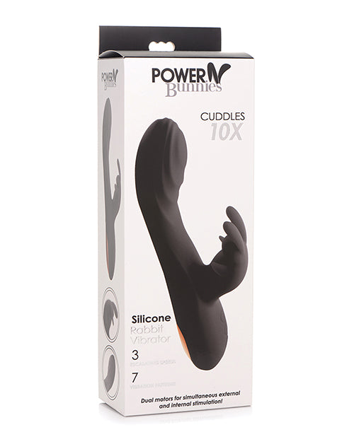 Power Bunnies Vibrator Dual Motors Textured Silicone Clitoral and G-Spot Stimulation for Intense Pleasure