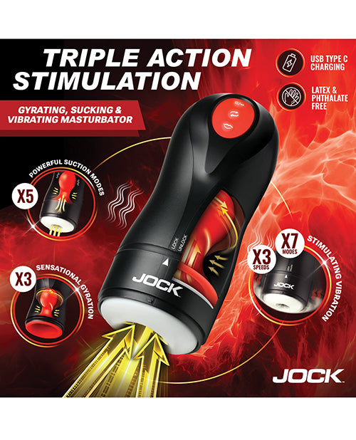 Jock Gyroblast Gyrating, Sucking, & Vibrating Masturbator