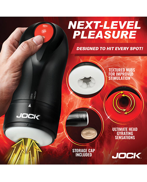 Jock Gyroblast Gyrating, Sucking, & Vibrating Masturbator