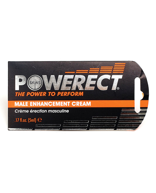 Skins Powerect Sexual Enhancer Cream Natural Topical Formula in 5ml Foil for Men’s Performance