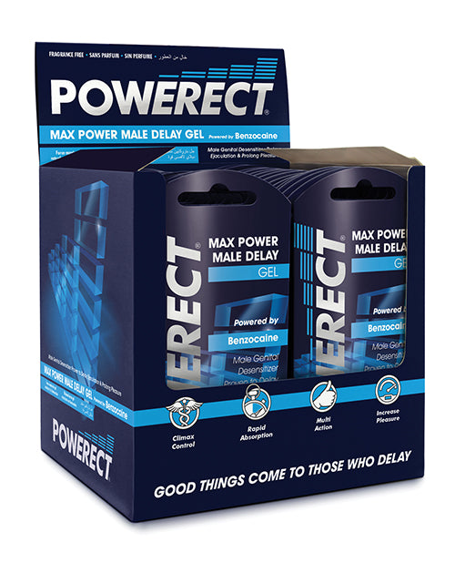 Powerect Male Delay Serum 5% Benzocaine Natural Performance Boosters for Premature Ejaculation Solution