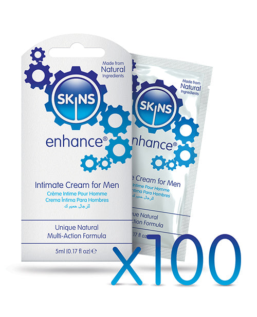 Creative Conceptions Sexual Enhancers Skins Enhance Intimate Cream Concentrated Formula for Men's Pleasure and Performance