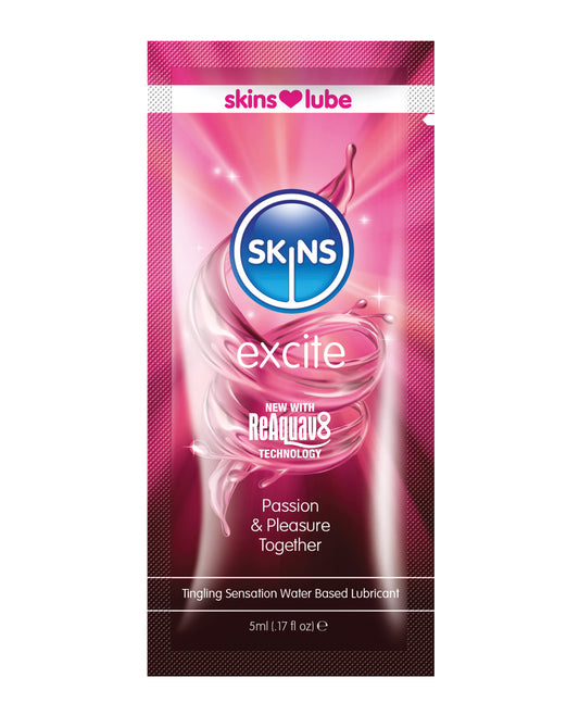 Creative Conceptions Lubricant Water-Based Tingling Sensation 5ml Foil for Heightened Arousal and Intimate Comfort