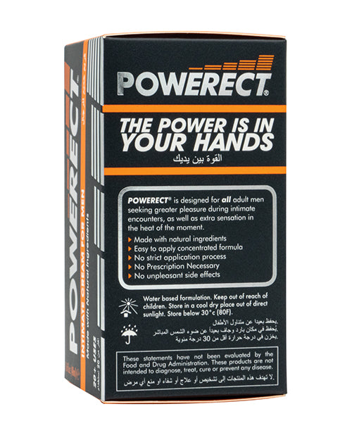 Powerect Arousal Cream - 100% Natural Topical Sexual Enhancer for Men 48ml