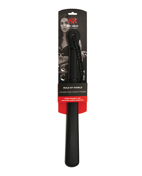 Sei Mio Bondage Paddle Flexible High Impact Ergonomic Grip for Sensation Play and Control