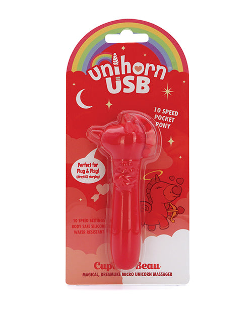 Unihorn Stimulator USB Bullet Compact Micro Massager for Discreet Travel Pleasure