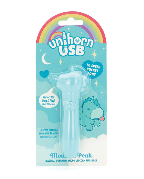 Unihorn Stimulator USB Bullet Compact Micro Massager with Rechargeable Design for Discreet Travel Pleasure