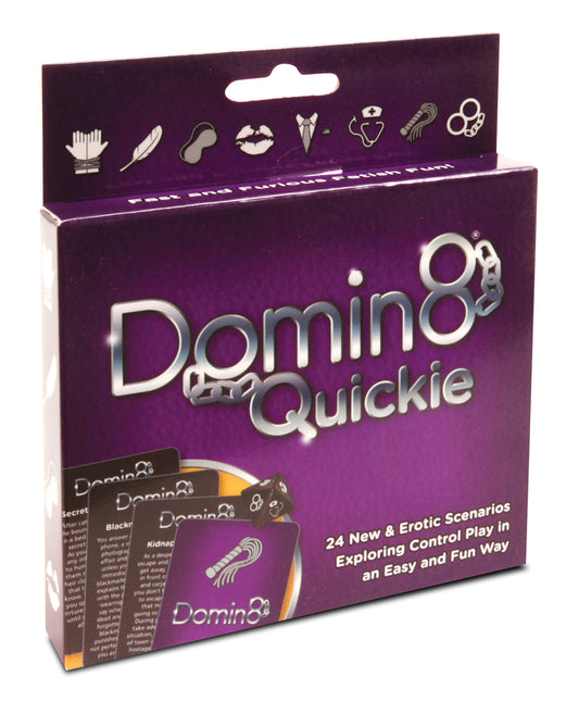 Creative Conceptions Bondage Game 24 Scenario Cards 8-Sided Die for Couples Role Play and Control Play