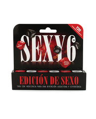 Creative Conceptions Games for Romance Sexy 6 Dice Spanish Edition with 6 Dice for Couples' Bedroom Fun