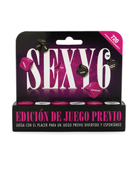 Creative Conceptions Games for Romance & Couples Spanish Sexy 6 Dice with 720 Outcomes for Playful Couples Foreplay