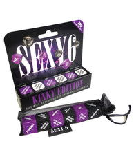 Sexy 6 Kinky Edition Dice Game for Couples with 720 Scenarios