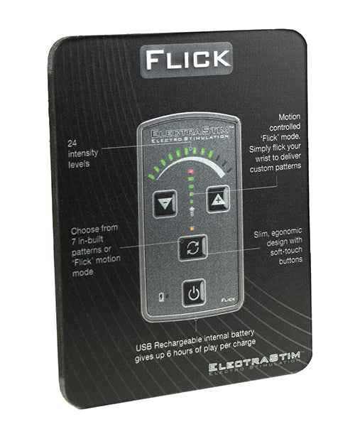 ElectraStim POS Sign promotional display with vibrant graphics and durable design for retail product showcasing