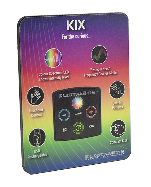 ElectraStim POS Foamcore Sign with vibrant printing and compact A6 size for effective retail promotional display