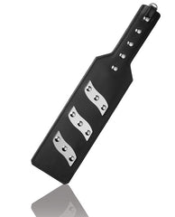 ElectraPaddle Leather Electro Spanking Paddle with Bi-Polar Electrodes