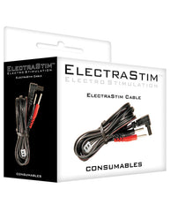ElectraStim Stimulator Replacement Cable with 2mm Pin Connectors for Reliable Electro Stimulation