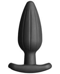 ElectraStim Silicone Noir Rocker Butt Plug - Large with Rocker Base