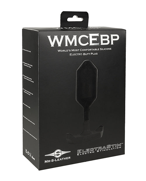 ElectraStim Stimulator Silicone Electro Butt Plug Weighted Core Stealth Cable for Enhanced E-Stim Play