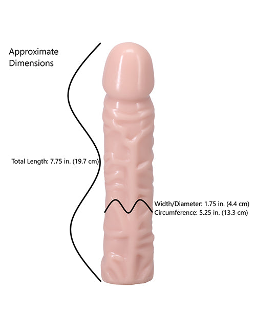 Doc Johnson 8-Inch Realistic Classic Dong in White
