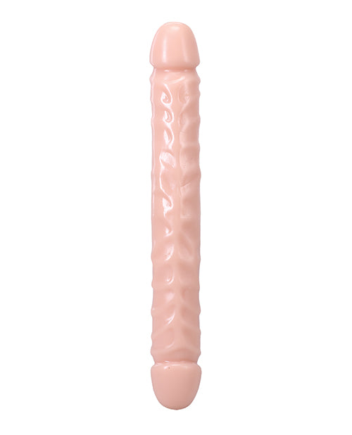 Doc Johnson 12 Inch Jr. Double Header Dong with Realistic Vein Texture