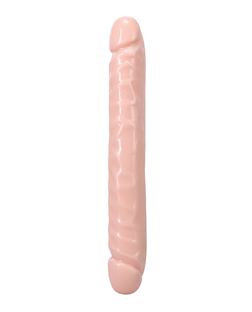 Doc Johnson 12 Inch Jr. Double Header Dong with Realistic Vein Texture