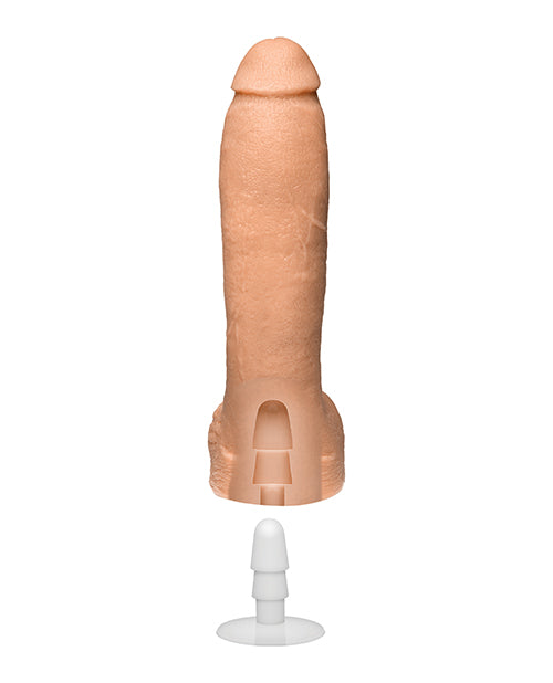 Jeff Stryker 10-Inch Realistic Molded Dildo with Plush Balls