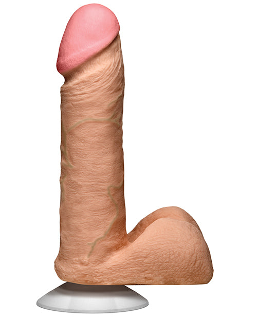 Realistic 6-Inch ULTRASKYN Dildo with Balls and Suction Base