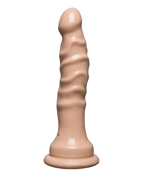 Slimline Flesh Anal Dong with Suction Cup – Realistic Texture 4.5 Inch