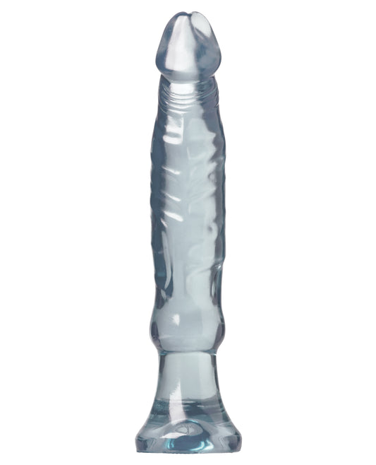 Crystal Jellies 5.5-Inch Clear Anal Starter Dong with Realistic Design