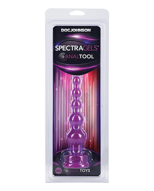 Spectra Gels Anal Probe Flexible Graduated Bubbles Suction Cup for Versatile Anal Play