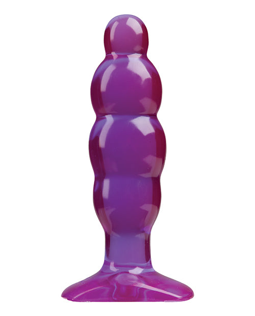 Spectra Gels Purple Anal Stuffer Probe with Suction Cup Base