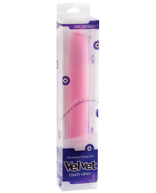 Velvet Touch Vibrator Pink Powerful Waterproof Multi-Speed for Personal Pleasure