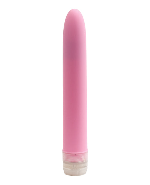 Velvet Touch 7-Inch Vibrator in Pink with Multi-Speed & Waterproof Design