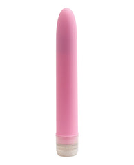 Velvet Touch 7-Inch Vibrator in Pink with Multi-Speed & Waterproof Design